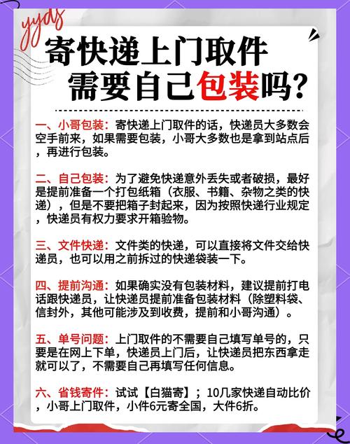 快遞上門(mén)取件 自己打包與小哥代勞，究竟哪種更“劃算”？
